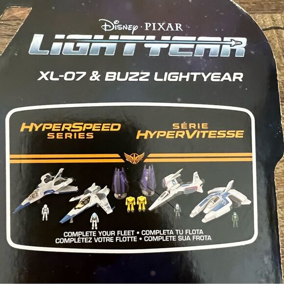 Lightyear 2022 Buzz XL-02 &!XL-07 Ship/Figure HyperSpeed Series Disney Pixar NEW - Picture 14 of 15